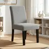 Funda de Silla con Patrón de Maíz, Funda de Silla Elástica Engrosada para Sillas de Mesa de Comedor en Casa, Funda de Silla de Cobertura Total Simple para Hotel y Restaurante