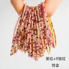 Pulsera elástica de diamantes transfronteriza de Europa y Estados Unidos, pulsera de diamantes color agua, pulsera de alto sentido, pulsera para enamorados al por mayor