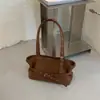 Bolso Retro Transfronterizo para Mujer 2026 Nuevo Bolso de Mano de Gran Capacidad Bolso Tote de Nicho para el Trabajo Bolso de Hombro a la Moda
