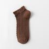 Calcetines de Primavera y Verano para Mujer, Calcetines de Barco con Orejas para Mujer, Calcetines Cortos de Algodón de Color Sólido para Mujer estilo Japonés con Trenzas, en stock, Calcetines de Encaje para Mujer