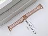 Para applewatchs10 Correa de Apple Watch Tres Perlas Metal Resina iwatchs98 Mujer Mayor SE