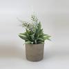 Combinação de venda imperdível da Amazon transfronteiriça Simulação de planta em vaso estilo nórdico mobiliário doméstico Desktop Mini Planta Verde Bonsai