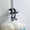 Almacenamiento de Baño Utensilios Gancho Universal Multifuncional Estante para Colocar Teléfono Móvil Gancho para Toallero Deslizante sin Perforación