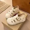 Sandálias Fechadas Estilo Floresta Moda Retrô para Mulheres, Novo Modelo de Verão 2026, Meia-Chinelos Vazados de Uso Duplo, Sandálias de Gaiola de Porco com Solado Grosso