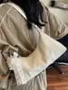 Bolso de axila de estilo coreano moderno para mujer 2025 Verano Nuevo Casual Simple Estilo Suave Bolso bandolera de un solo hombro