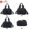 Angelkiss Bolsa de Mano Casual Retro Lavada Multifuncional Gran Capacidad Nicho Hombro Único Cruzada