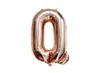 Nuevo Globo de Aluminio con Letra Versión Inglesa Americana de 40 pulgadas Decoración Creativa para Arreglo de Cumpleaños Globo de A-Z Venta al por Mayor Transfronteriza