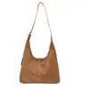 Bolso Grande Retro Simple para Mujer 2026 Nuevo Estilo Moda para el Trabajo Bolso de Hombro Único Bolso Tote Relajado Bolso Cubo