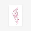 Pegatina de Tatuaje de Estilo Y2K de Alta Gama Popular de Venta Caliente Transfronteriza Dulce y Fresca Chica Picante Corazón Rosa Personalizado Mariposa Espina