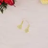 Pendientes Navideños de Árbol de Navidad con Corte Calado de Diamantes, Elegantes y Creativos, Transfronterizos, Versátiles, a la Moda y Exquisitos para Mujeres