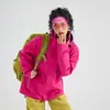 Chaqueta de Trekking Tres en Uno Estilo Bo Tong para Hombres y Mujeres con Forro Polar Resistente al Viento Impermeable Ropa para Exteriores Entrada al Tíbet Ropa de Montañismo Chaqueta Softshell