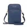 Nueva Bolsa para Teléfono Móvil Moda Femenina Versátil Pequeña Bolso Cruzado Estudiante Pequeño Mini Bolsa para Teléfono Móvil Cartera de Gran Capacidad Portatarjetas