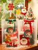 Regalo de Navidad para niños de jardín de infantes, juego de regalo creativo para niños, bolsa de dulces, bolsa de mano, decoraciones navideñas