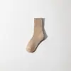 Calcetines de Lana para Mujer en Invierno, Calcetines Gruesos de Terciopelo de Longitud Media, Calcetines Cálidos de Invierno Súper Gruesos para Mujer, Calcetines Gruesos de Cachemir