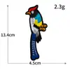 Venta Caliente Bordado de Computadora Guofeng Loro Grulla Pájaro Tela Bordada Pegatinas Adhesivo Termofusible Planchado Sin Costuras Accesorios DIY
