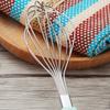 Chenghuijie batidor de huevos de acero inoxidable batidor de huevos manual herramienta para hornear pasteles batidor de huevos ventas directas de fábrica