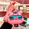 Monedero con llavero de Sanrio con dibujos animados, minibolso de almacenamiento para auriculares, regalo al por mayor