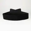 Moda cinturón decorativo ancho elástico negro retro para mujer con vestido abrigo suéter camisa cinturón ancho