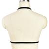 Estilo Novo para Comércio Exterior tipo Bambu Bar Sexy Roupa Erótica para Adultos Costas Nuas com Cadarço Renda Vazada Lingerie para Mulheres O0649