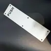 [Fabricante] Placa push-pull de acero inoxidable con manija abierta para puerta cortafuegos de exportación, manija de placa push-pull, material 304, engrosada