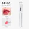 Pincel de Labios de Silicona con Tapa Pincel para Labial Brillo de Labios Mini Portátil Bálsamo Labial Pincel para Difuminar Labios Herramienta Profesional para Maquilladores