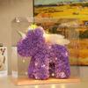 [Fuente Mayorista] Alas de Ángel de Navidad Flor Eterna Unicornio Regalo Creativo Corona Vestido de Novia Unicornio