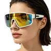 Gafas Deportivas Exteriores de Marco Grande Europeas y Americanas para Hombres y Mujeres, Gafas de Ciclismo de Moda para Montañismo, Gafas de Sol que Cambian de Color, Gafas de Sol Polarizadas