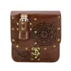 Amazon Bolsa de Cintura Medieval de Botella de Alquimia Individual Cinturón Retro Vikingo Accesorios de Disfraz Cosplay de Halloween