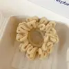Em Estoque Primavera e Outono Pelúcia Macarrão Instantâneo Scrunchie Prendedor de Cabelo Feminino Estilo Coreano Argola de Toalha Franzida Elástico de Alta Qualidade Feminino