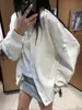 Nuevo Cárdigan de Punto Clásico con Cuello en V, Estilo Perezoso de Primavera y Otoño, Chaqueta Suéter Suave de Color Sólido Holgada, Conjunto de Pantalones Rectos