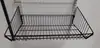 Columna de Rejilla Blanca y Negra Aa Ensanchada y Engrosada, Estantería de Pared, Estante, Librero, Armario, Columna para Vestidor
