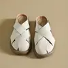 Mules de Tecido Vazado Slip-On para Mulheres, Modelo Verão 2026, Sandálias Romanas Birkenstock de Tamanho Grande Fáceis de Calçar