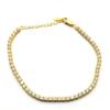 Pulseira Europeia e Americana Popular de Prata S925 Zircônia Colorida Diamante Completo, Moda Transfronteiriça e Joias de Prata com Diamantes Brilhantes Femininas de Alto Nível