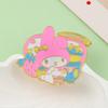 Broche Sanrio Cinnamon Dog Melody Culomi Lindo Dibujo Animado Ropa Insignia de Metal Accesorios para Hombre y Mujer Pin