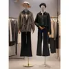 Tienda de ropa accesorios para maniquíes ropa de mujer ventana maniquí de medio cuerpo perchero muñeca falsa maniquí de vestido de novia soporte de exhibición