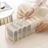 Caixa de Armazenamento de Malha Doméstica, Caixa de Armazenamento de Roupa Íntima, Armazenamento de Gaveta, Organizador de Roupas de Guarda-Roupa, Compartimento de Armazenamento de Meias