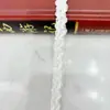En stock ventas directas estilo Chanel encaje forma de ola oro y plata seda encaje accesorios vestido Han vestuario de escenario accesorios de vestimenta