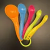 Juego de 8 piezas de tazas medidoras y cucharas medidoras de acero inoxidable para cocina y hogar con báscula, herramientas para hornear, juego de cucharas medidoras, cuchara multifunción
