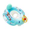 Flotador de volante para niños, flotador con asiento de astronauta, juguete acuático de PVC para bebé, flotador inflable de dibujos animados para niños