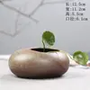 Vaso de Cerâmica Retrô Criativo Vaso Hidropônico de Cerâmica Arranjador de Flores Arte de Arranjo de Flores Arranjador de Flores de Mesa
