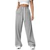 Pantalones Deportivos Casuales de Pierna Ancha Recta Sueltos con Cintura Elástica para Otoño e Invierno 2025 - Ropa Europea y Americana Transfronteriza de Amazon - Exportación