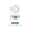 Estilo Retro Mercado de Pollo Grande Olla Vieja Caliente Vientre Peludo Rodaja de Cintura Ingredientes Pequeños Cuenco de Encimera Plato para Aceite Cuenco Vajilla de Melamina Plato Redondo