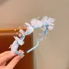 Nueva Diadema de Perlas de Mariposa para Niños Diadema de Princesa Súper Hada para Niña Accesorios para el Cabello de Ropa Antigua Hanfu para Flequillo de Niña
