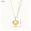 Collar de Concha de Perla Estilo Japonés Coreano Versátil Lujo Ligero Estilo Océano Colgante Simple Accesorios de Vacaciones en la Playa Mujer Verano