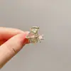 Mini Pinza para el Cabello con Forma de Corazón, Elegante Pasador de Princesa, Pinza de Media Presión Exquisita de Gama Alta, Pinza para Flequillo, Accesorio para el Cabello para Mujer