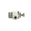 Conector rápido pneumático branco 6-01 válvula de estrangulamento reguladora de velocidade do cilindro SL4-M5/ 8-02/10-03/12-04