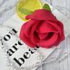 Tecido de Lixa para Simulação Botão de Rosa Conjunto para Auditório de Casamento Evento em Shopping Center Decoração de Feriado Dia dos Namorados Cabeça de Rosa