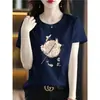 Liquidación Descuento de Marca Estilo Chino Nuevo Estilo Nacional Nuevo para Mujer Tallas Grandes Ropa Interior Cubre Vientre Holgada Camiseta Reductora de Edad