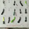 Tirador de Cremallera Blando de Goma 3D Personalizado con Logo de Anime Deportivo, Accesorio de Cremallera para Mochilas y Equipaje, Wanggu