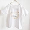 Camiseta de manga corta para niña 2024, nueva prenda de verano para niños, moderna camiseta de media manga para niños de talla mediana y grande, de algodón fino, estilo occidental, para verano.